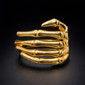 ANILLO MANO ESQUELÉTICA IMPERIAL DORADO – REFERENCIA (P)
